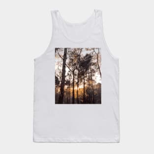 deep jungle pine tree forest Tank Top